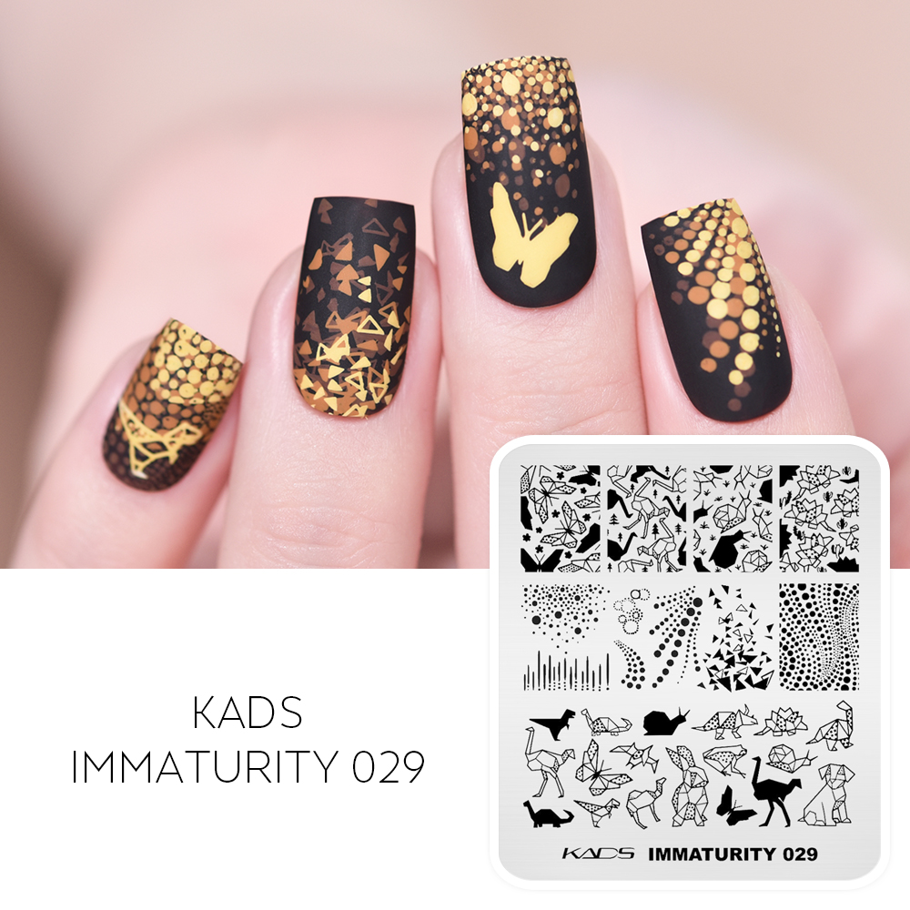 KADS Immaturity 029 Nail Stamping Plates   ..